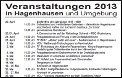 Terminliste 2013